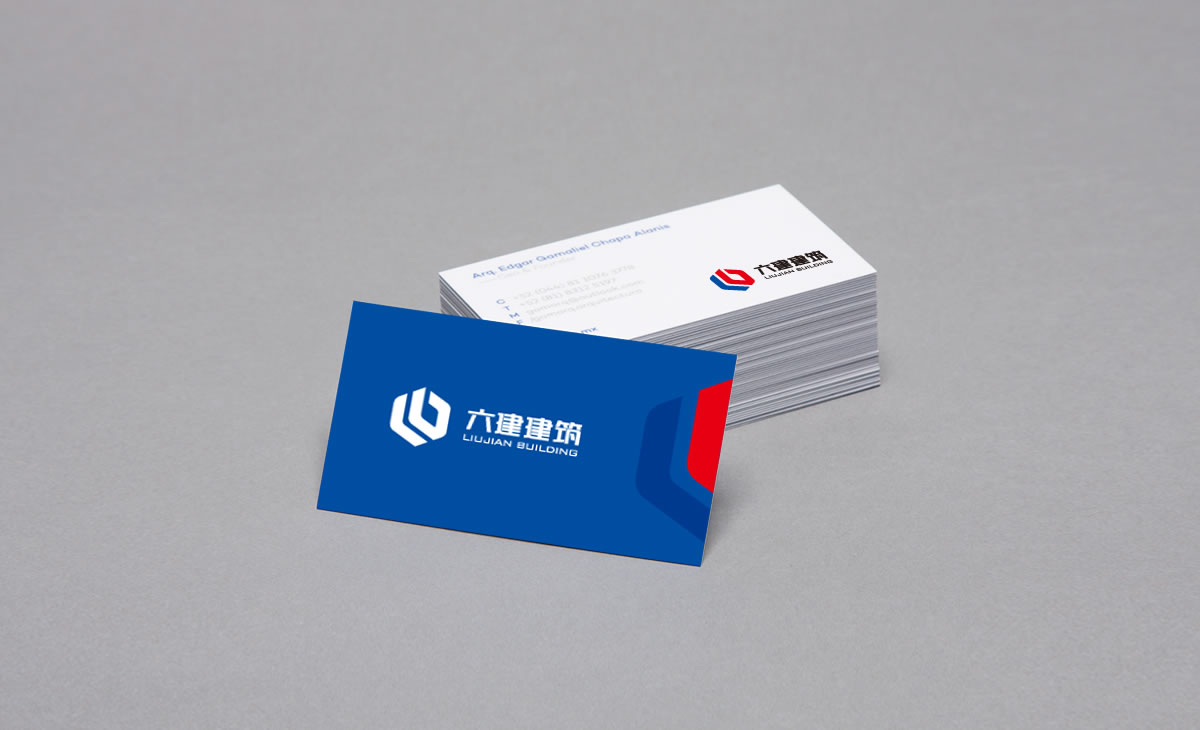 六建建筑品牌形象設(shè)計，六建建筑標(biāo)志設(shè)計_全力設(shè)計
