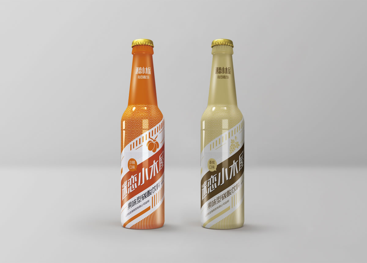 迷戀小木屋品牌包裝設(shè)計(jì),品牌形象設(shè)計(jì),瓶貼設(shè)計(jì)_全力設(shè)計(jì)