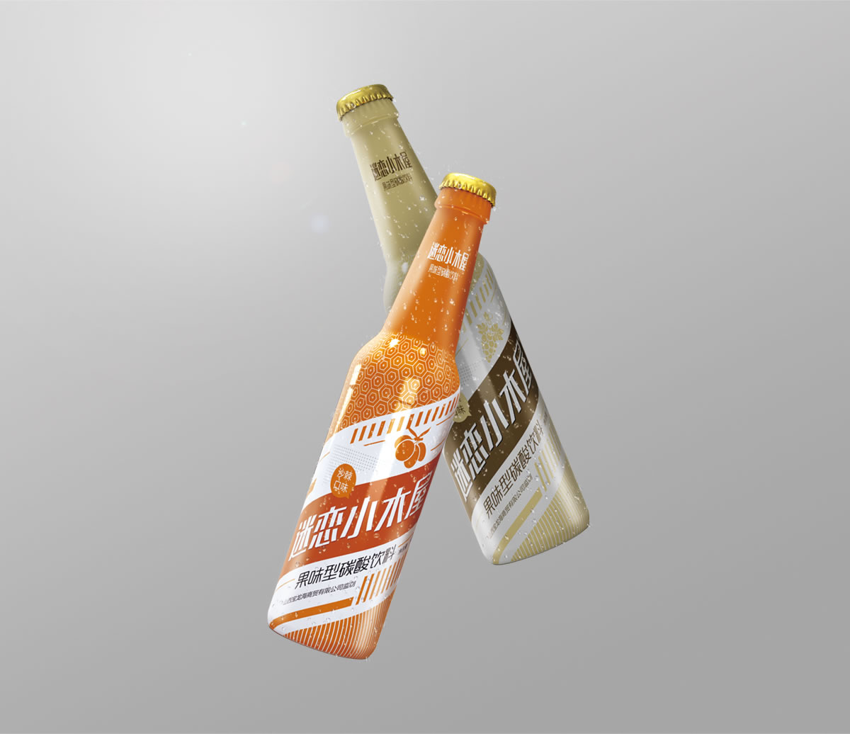 迷戀小木屋品牌包裝設(shè)計(jì),品牌形象設(shè)計(jì),瓶貼設(shè)計(jì)_全力設(shè)計(jì)
