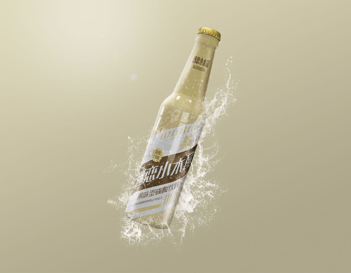 迷戀小木屋品牌包裝設(shè)計(jì),品牌形象設(shè)計(jì),瓶貼設(shè)計(jì)_全力設(shè)計(jì)