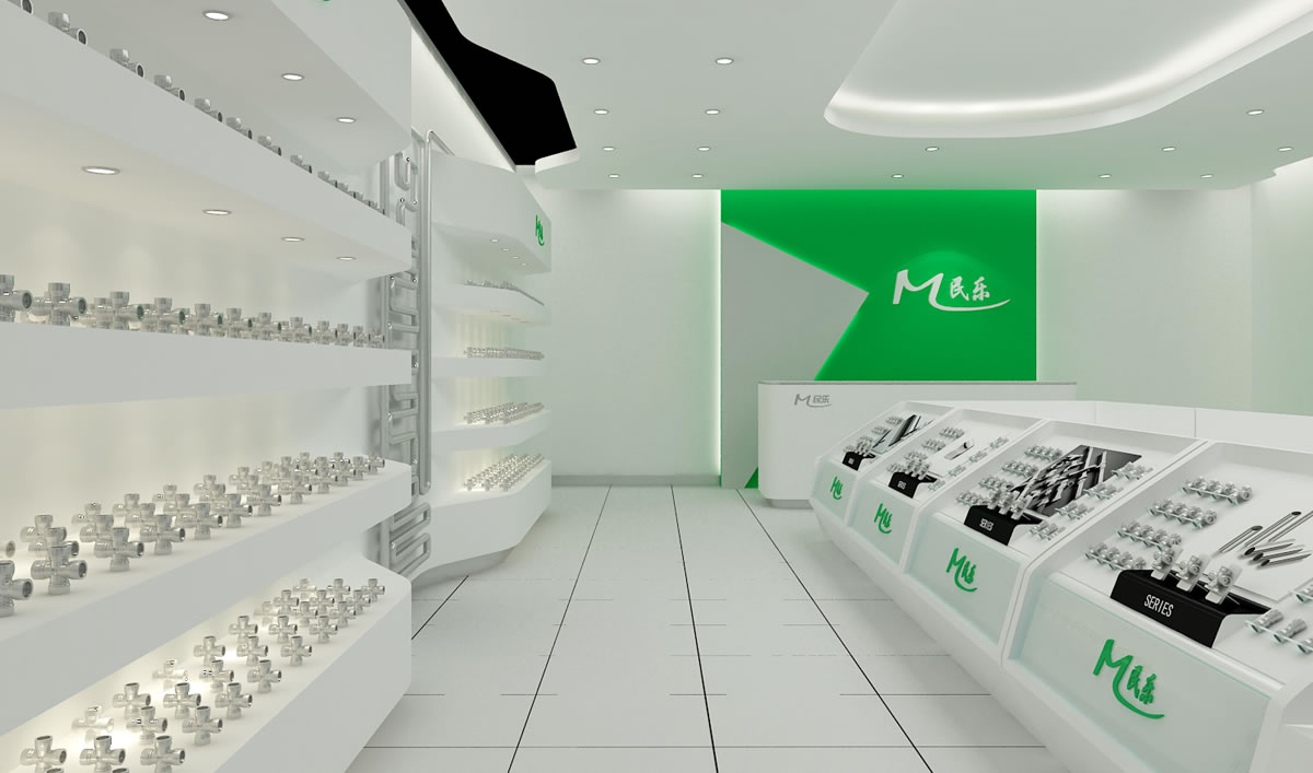 民樂管業(yè)品牌店面設(shè)計(jì),民樂管業(yè)展廳設(shè)計(jì),民樂管業(yè)空間設(shè)計(jì),民樂管業(yè)專賣店設(shè)計(jì),民樂管業(yè)SI形象店設(shè)計(jì)